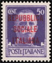 King Vittorio Emanuele III Facing Front - Ovpt.