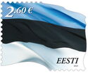 National Flag of Estonia (2.60 €) - Type I