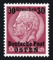 Overprint OSTEN Over Hindenburg