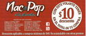Nac & Pop - $10 Descuento