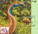 TAIPEI '96 on Giant Moa (Dinornis sp.) souvenir sheet