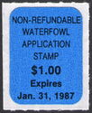 Non-Refundable Waterfowl Application Stamp