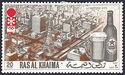 Stamp:-Sapporo,-Beer-(Ras-al-Khaimah)