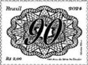 Design of 90 Reis Stamp of 1844