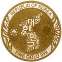 1 Onza (Korean Tiger - Gold)