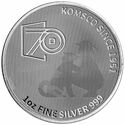 1 Onza (KOMSCO 70 years, Jindo Dog)