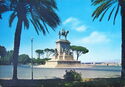 Rome. Garibaldi Monument on Janiculum Hill