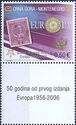 Brand Mino. 87, Motif of the European Stamps 1960