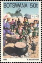 School Children Queueing for Soup