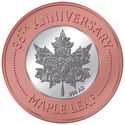 500 CFA Francs (Maple Leaf 25th Anniversary)