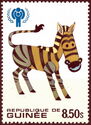 International Year of the Child - Zebra