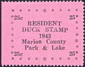 Resident Duck Stamp - Marion County Park & Lake