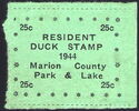 Resident Duck Stamp - Marion County Park & Lake
