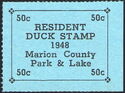 Resident Duck Stamp - Marion County Park & Lake