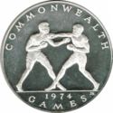 1 Tālā (XI Commonwealth Games - Boxing - Silver edition)