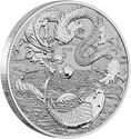 100 Dollars (Chinese Myths and Legends - Dragon and Koi)