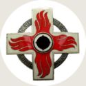 Empire Fire Brigade Honour 1st Class 1936 cross slot