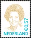 Queen Beatrix (1938-), Type 'Inversion' - Die Cut