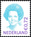 Queen Beatrix (1938-), Type 'Inversion' - Die Cut