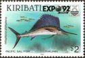 Indo-Pacific Sailfish - Overprinted