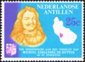 Admiral M. A. de Ruyter on the Island of St. Eustatius