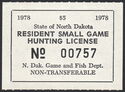 Resident Small Game Hunting License