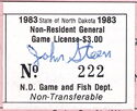 Non-Resident General Game License