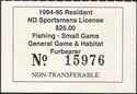 Resident Sportsmens License