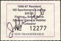 Resident Sportsmens License