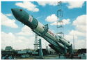 Baikonur. Installation of Proton launch vehicle on the launch pad