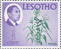 King Moshoeshoe II and maize