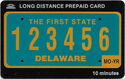 Delaware License Plate 'The First State'
