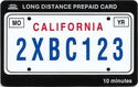 California License Plate