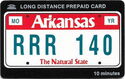 Arkansas License Plate 'The Natural State'