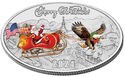 1 Dollar (Patriotic Santa - Merry Christmas)