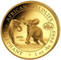 1,000 Shillings (African Wildlife - Elephant - ANA Pittsburgh)