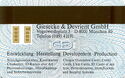 Giesecke & Devrient - Chip-Karte