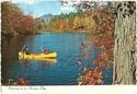 Canoeing on an Autumn Day
