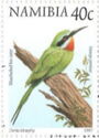 Blue-cheecked Bee-eater (Merops persicus)