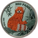 5,000 CFA Francs (Red Panda - Rose gold, white rhodium and black platinum)