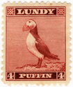 1939 Engraved Definitives - Standing Puffin