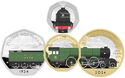 2 Pounds (Centenary of Flying Scotsman 4472)