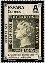 First Spanish Postage Stamp, 175 Years