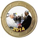 1 Euro (Tribute to Nelson Mandela - Jean Paul II)
