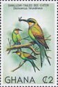 Swallow-tailed Bee-eater (Dicrocercus hirundineus)