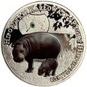 1,000 Kwacha (Endangered Animal Species - Pygmy Hippopotamus)