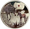 1,000 Kwacha (Endangered Animal Species - Grevy's Zebra)