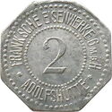 2 Pfennig (Frank'sche Eisenwerke)