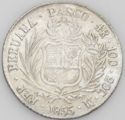 4 Reales (Pasco Mint, 10D 20G, REP. PERUANA)