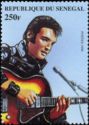 Elvis Singing with Guitar in Closeup
